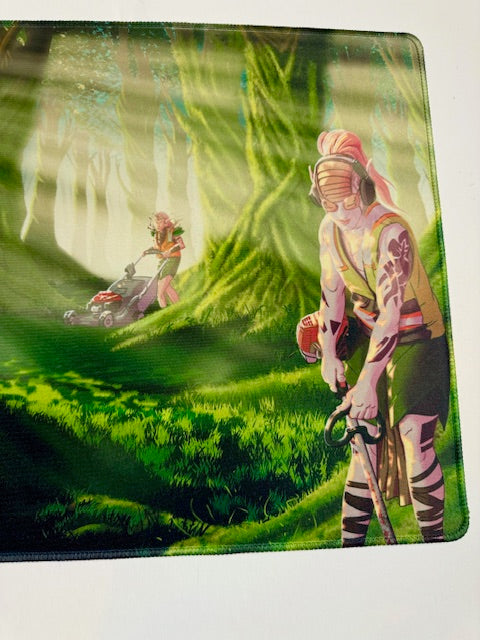 Llawnmower Elves Playmat, Print-to-Order